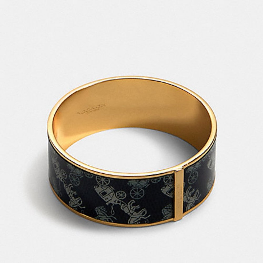 COACH HORSE & BANGLE - Picture 1 of 2